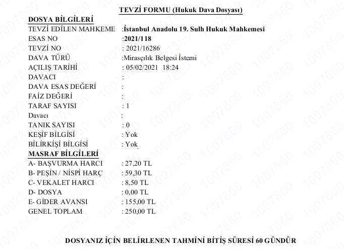 veraset ilami nedir besler hukuk